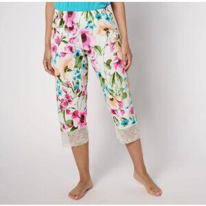 NWOT Breezies Lounge Lace Trim Pant - Size Large